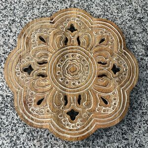 Lazy Susan-wood, beautiful detail